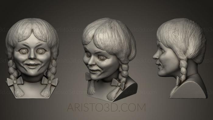 Busts and bas-reliefs of famous people (BUSTC_0025) 3D model for CNC machine